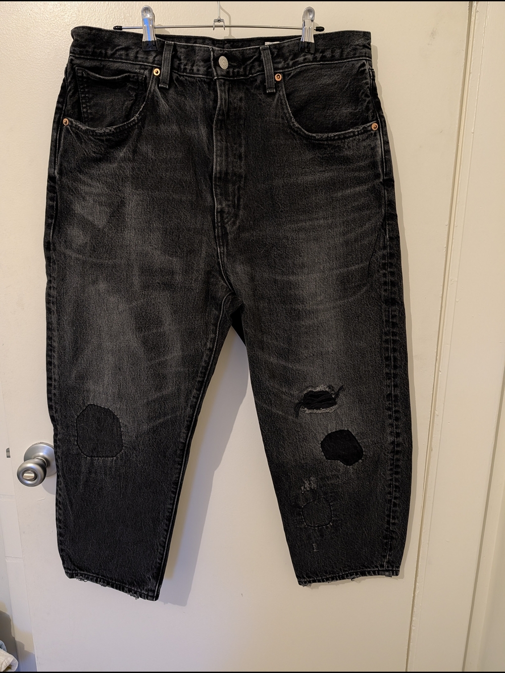 Levi's Blue Tab Made in Japan Barrel Jeans black 32